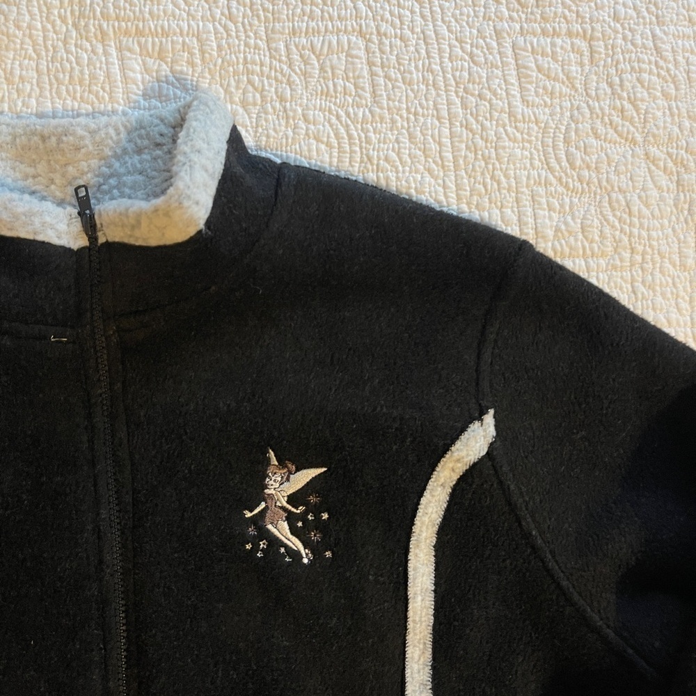 Disneyland resort tinker bell fleece jacket - Picture 2 of 5
